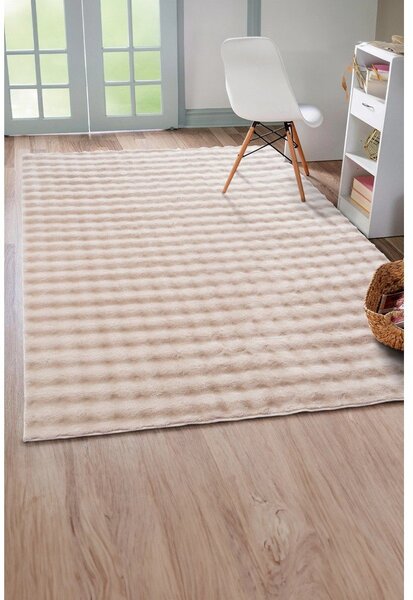 Krémový pratelný koberec 120x170 cm Bubble Emarald – Mila Home