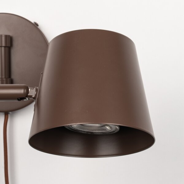 Nástěnné svítidlo Snap Fosca Brown Mini (LMD)
