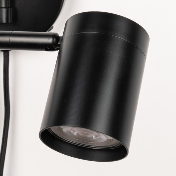 Nástěnné svítidlo Mezzo Black Mini (LMD)