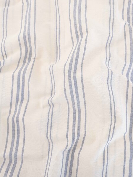 MK Lůžkoviny Bavlněné povlečení Natural - Proužky modré