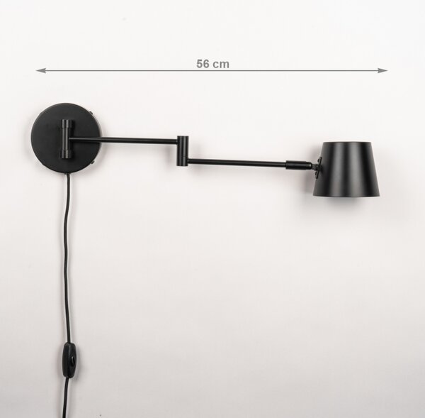 Nástěnné svítidlo Snap Fosca Black Mini (LMD)