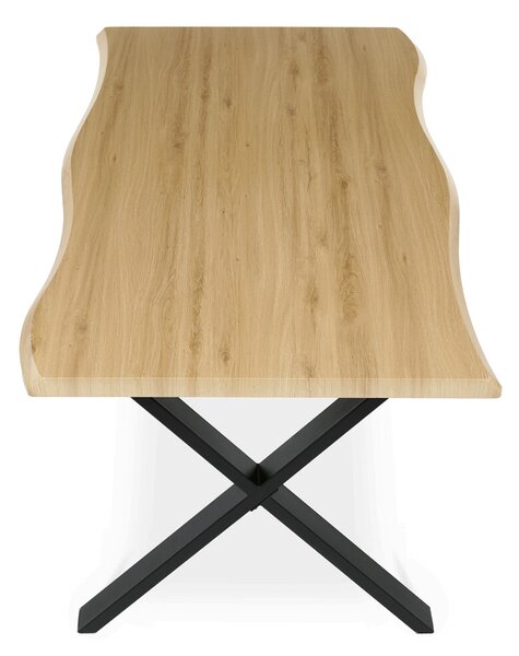 Vikio Jídelní stůl 180x90 cm dekor divoký dub AJS164D