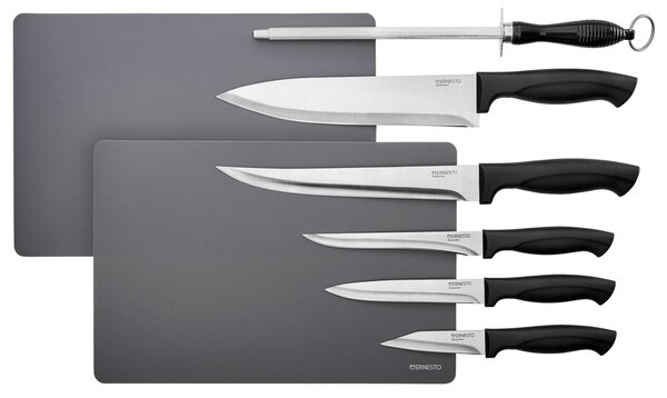 ERNESTO Sada nožů, 7dílná (sada nožů s brouskem) (100341774001)