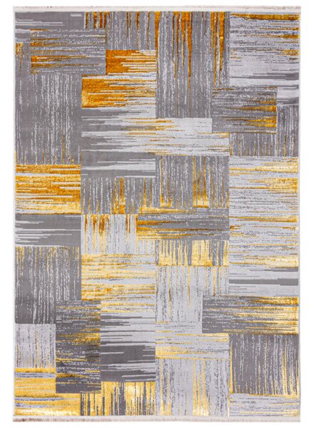 Kusový koberec Sima zlato šedý 120x170cm