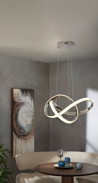ZÁVĚSNÉ LED SVÍTIDLO, 55/150 cm Dieter Knoll - Závěsná světla