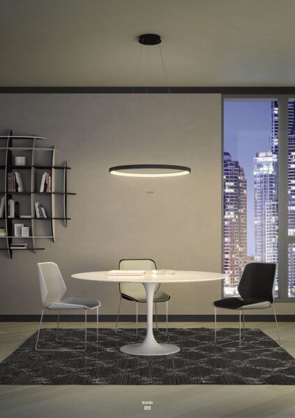 Redo 01-2676-LED Stmívatelný lustr na lanku ICONIC LED/60W/230Vpr. 78 cm zlatá