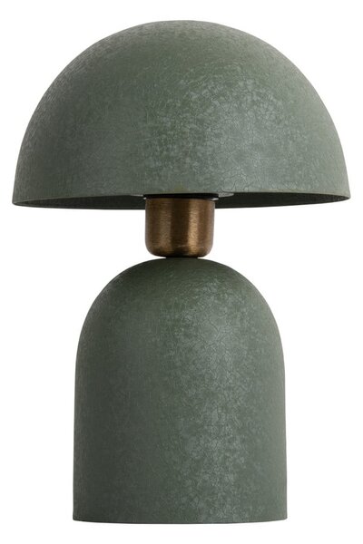 Zelená stolní lampa s kovovým stínidlem (výška 30 cm) Boaz – Leitmotiv