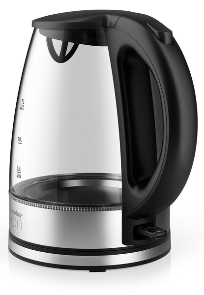 Niceboy Kettle K1 Crystal Glass Black Rychlovarná konvice