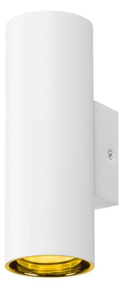 BIG WHITE SLV ASTO TUBE nástěnné přisazené svítidlo, válcové, 2x 10 W, bílé 1006444