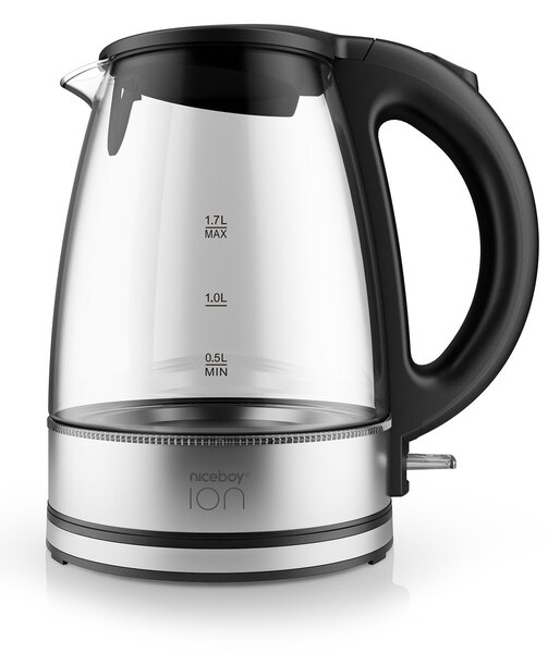 Niceboy Kettle K1 Crystal Glass Black Rychlovarná konvice