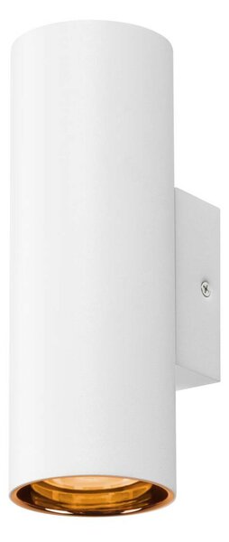 BIG WHITE SLV ASTO TUBE nástěnné přisazené svítidlo, válcové, 2x 10 W, bílé 1006444