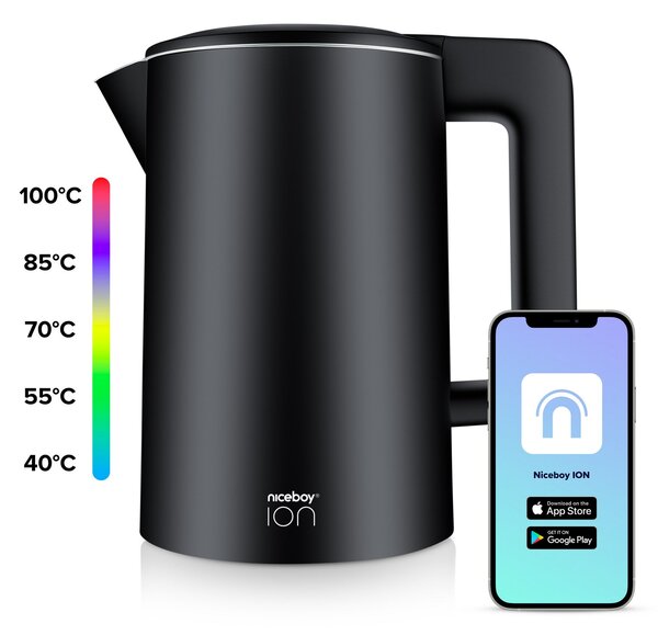 Niceboy SmartKettle Onyx black Rychlovarná konvice