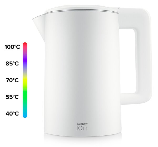 Niceboy ThermoKettle TK5 Polar white Rychlovarná konvice