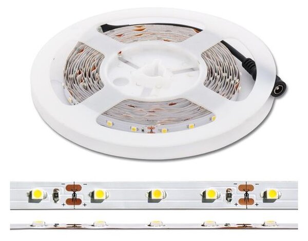 Ecolite LED páska DX-SMD3528-BI/1,5M LED set vč.adpt., 60xSMD/m, 1.5m, 4.8W/m