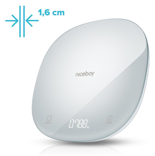 Niceboy Kitchen Scale Black Kuchyňská váha