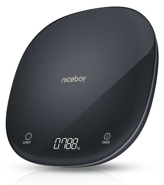 Niceboy Kitchen Scale Black Kuchyňská váha