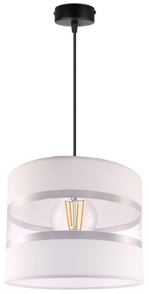 Závěsné svítidlo Elegance, 1x textilní stínítko (výběr z 8 barev), (výběr ze 3 barev konstrukce)