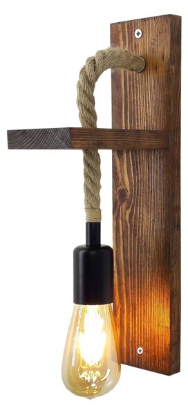 Opviq Nástěnná lampa Aplik I hnědá