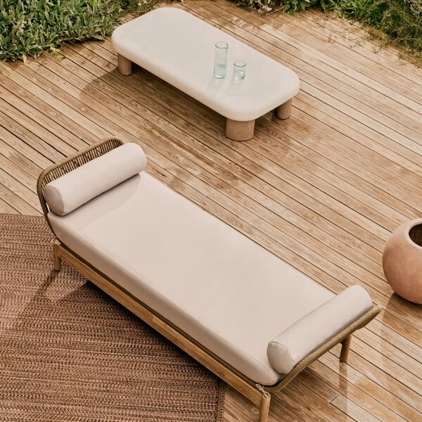 Kave Home Zahradní lenoška Catalina 208 cm