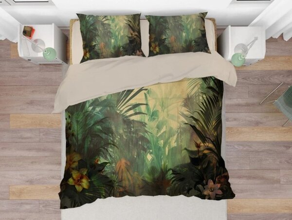 Moderní 3D povlečení 140x200, 70x90 Jungle
