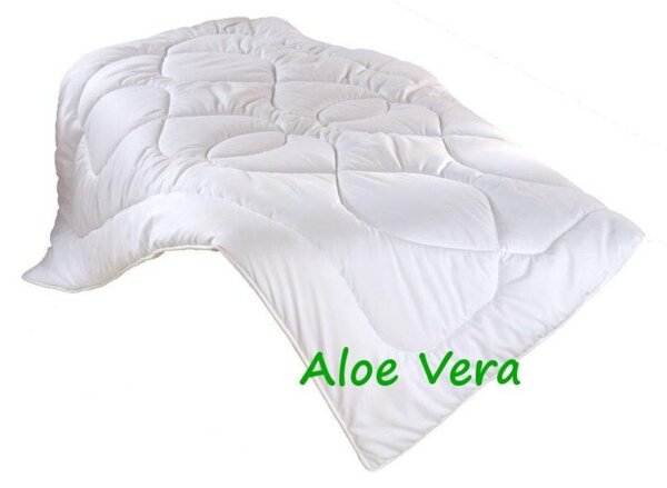 SET Přikrývka Aloe Vera 140x200cm zimní 1300g + Polštář UNICO AloeVera 70x90cm 900g