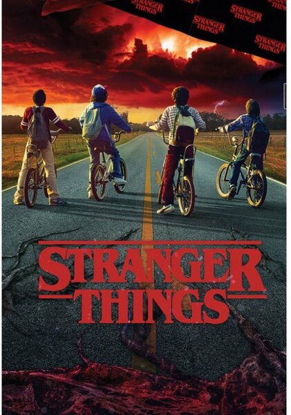 Dětské povlečení Stranger Things Storm Guard 140x200/70x90 cm