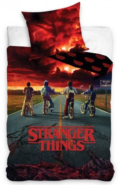 Dětské povlečení Stranger Things Storm Guard 140x200/70x90 cm