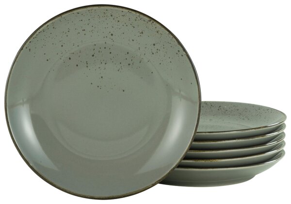 SADA MĚLKÝCH TALÍŘŮ, keramika, 27 cm Creatable - Online Only nádobí, Online Only