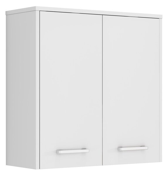 Závěsná koupelnová skříňka Houseland Fin 01 bílá