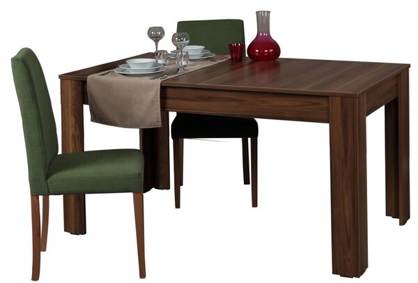Hanah Home Jídelní rozkládací stůl Bois 150/170 cm ořech