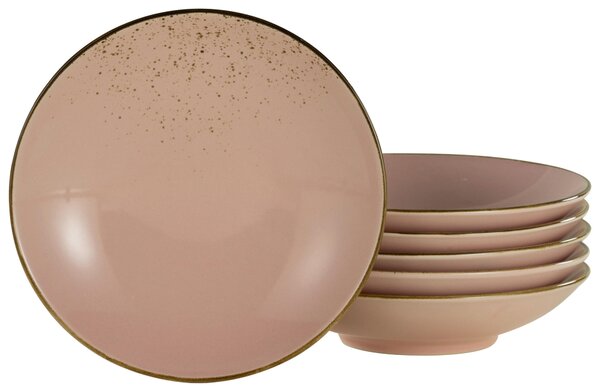 SADA HLUBOKÝCH TALÍŘŮ kamenina keramika 22 cm Creatable - Kolekce nádobí, Online Only