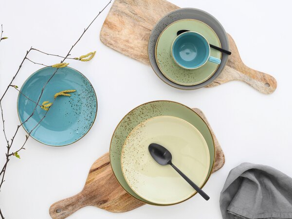 SADA DEZERTNÍCH TALÍŘKŮ, keramika, 21 cm Creatable - Online Only nádobí, Online Only