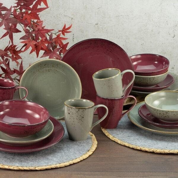 SADA MISEK kamenina keramika 16,5 cm Creatable - Sada misek, Online Only