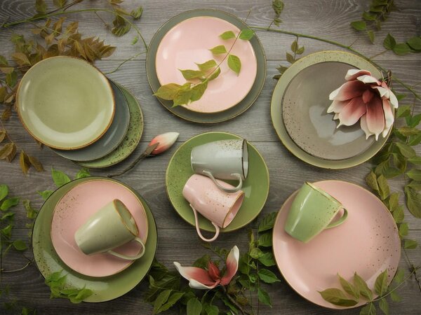 SADA HRNKŮ NA KÁVU kamenina keramika Creatable - Kolekce nádobí, Online Only