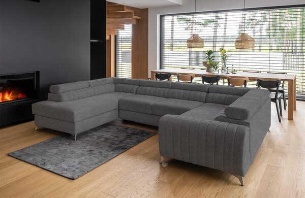 Louis sedací souprava Materiál / Dekor: Softis 17, Orientace: Pravá