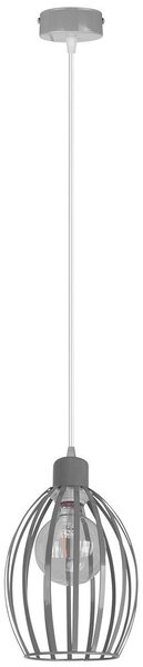 Závěsné svítidlo TORONTO, 1x drátěné stínítko (výběr ze 3 barev)