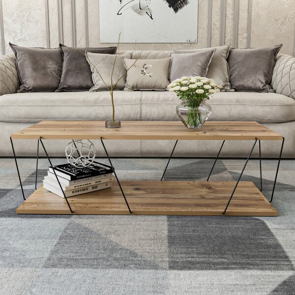 Hanah Home Konferenční stolek Labranda 120 cm borovice atlantic