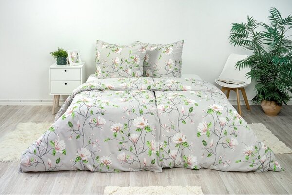 Ložní povlečení Krep Magnolie 140x200/70x90 cm