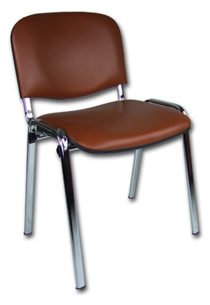 Konferenční židle ISO eko-kůže CHROM Zelená