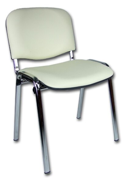 Konferenční židle ISO eko-kůže CHROM Zelená