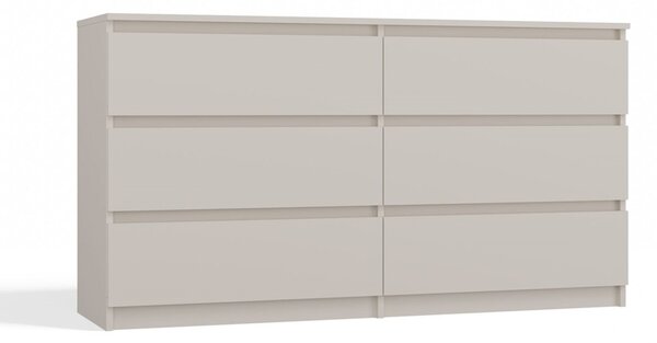 Komoda Malva M6 140 cm - béžová