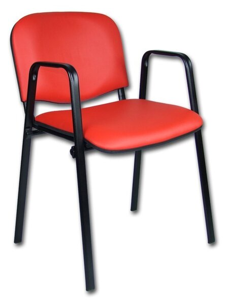 Konferenční židle ISO eko-kůže s područkami Béžová
