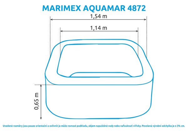 Marimex | Vířivý bazén Marimex AQUAMAR 4872 | 11400288