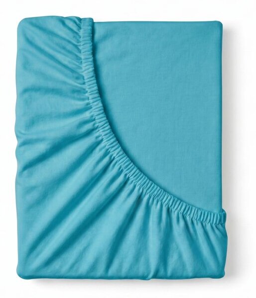Kvalitex Jersey dětské prostěradlo tyrkysové 60x120cm