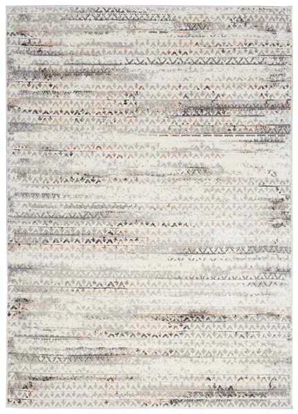 Makro Abra Moderní kusový koberec PORTLAND G494A bílý béžový Rozměr: 140x200 cm