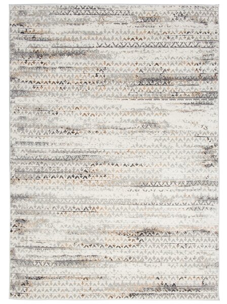 Makro Abra Moderní kusový koberec PORTLAND G494A bílý béžový Rozměr: 140x200 cm