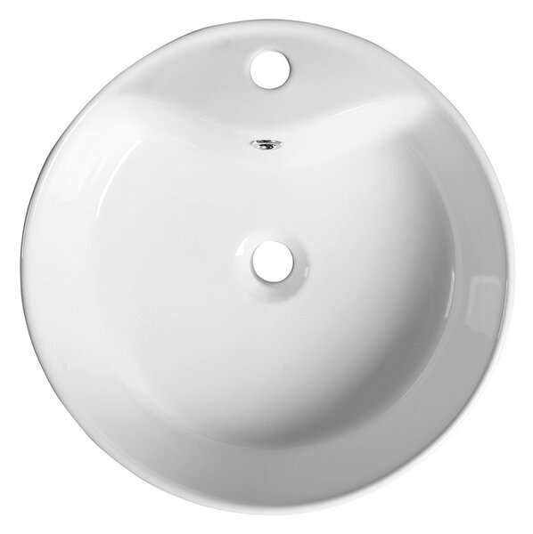 Sapho Sapho, YAKARTA keramické umyvadlo, průměr 46cm, na desku, BH7021