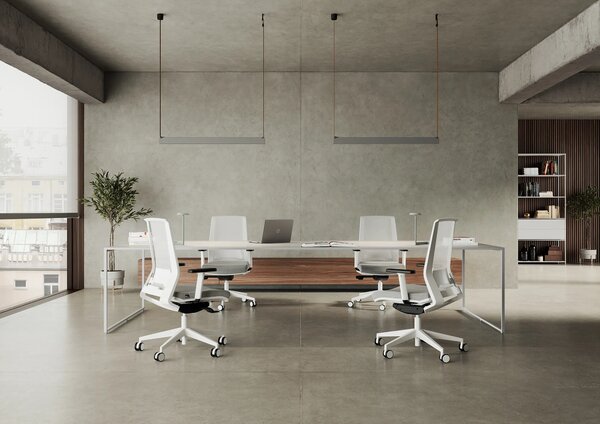 LD SEATING - Kancelářská židle LOOK 271 - bílý rám