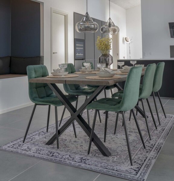 Zelené jídelní židle v sadě 2 ks Middelfart - House Nordic