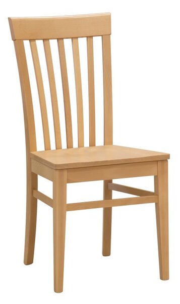 Stima Dřevěná jídelní židle K2 masiv | Odstín: bílá